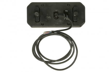 Stop spate stanga (LED, 12/24V, cu intermitent, cu far ceață, lumina de marșarier, cu stop, lumină de parcare, reflector, semnalizator dinamic, lungime cablu: 2m) [1]