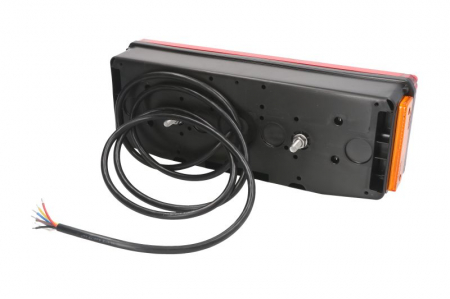 Stop spate stanga (LED, 12/24V, cu intermitent, cu far ceață, lumina de marșarier, cu stop, lumină de parcare, reflector triunghiular ) [1]