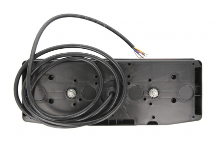 Stop spate stanga (LED, 12/24V, cu intermitent, cu far ceață, lumina de marșarier, cu stop, lumină de parcare, reflector triunghiular) [1]