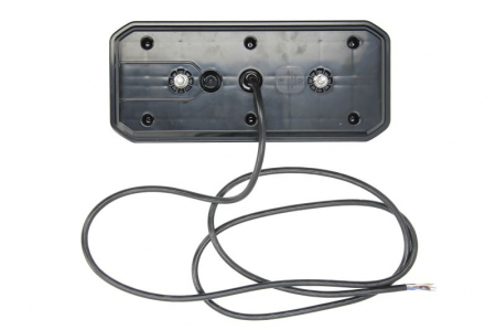 Stop spate stanga (LED, 12/24V, cu intermitent, cu far ceață, lumina de marșarier, cu stop, lumină de parcare, reflector triunghiular lungime cablu: 0,2m) [1]