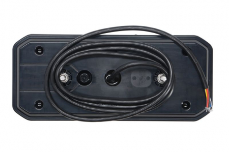 Stop spate stanga (LED, 12/24V, cu intermitent, cu far ceață, lumina de marșarier, cu stop, lumină de parcare, reflector triunghiular semnalizator dinamic, lungime cablu: 0,2m) [1]