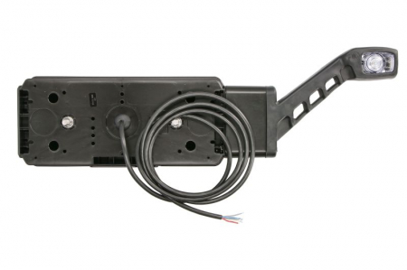 Stop spate stanga (LED, 12/24V, cu intermitent, cu far de ceață, lumina de marșarier, cu stop, lumină de parcare, reflector, cu lampă cu braț prelungitor, lungime cablu: 2m) [1]