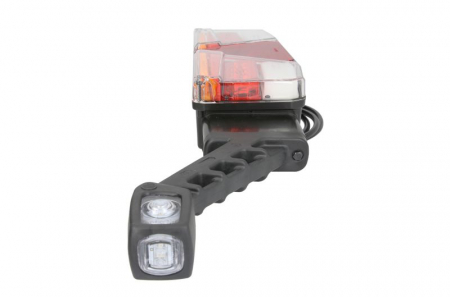 Stop spate stanga (LED, 12/24V, cu intermitent, cu far de ceață, lumina de marșarier, cu stop, lumină de parcare, reflector triunghiular, cu lampă cu braț prelungitor, indicator dinamic) [2]