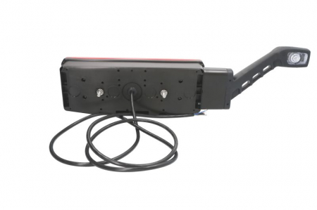 Stop spate stanga (LED, 12/24V, cu intermitent, cu far de ceață, lumina de marșarier, cu stop, lumină de parcare, reflector triunghiular, cu lampă cu braț prelungitor) [1]