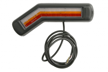 Stopuri - Stop spate stanga (LED, 12/24V, cu intermitent, lumina de marșarier, cu stop, lumina de parcare, fara proiector, indicator dinamic, lungime cablu: 0,2m, 269x109/62x47,7mm)