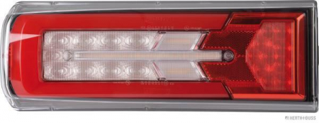 Stop spate stanga (LED, 24V, cu intermitent, cu far ceață, lumina de marșarier, cu stop, lumină de parcare, cu iluminare placuta, reflector ) potrivit MERCEDES ACTROS MP4 / MP5, ANTOS 03.00- [3]