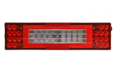 Iluminat auto - Stop spate stanga (LED, 24V, cu intermitent, cu far ceață, lumina de marșarier, cu stop, lumină de parcare, cu iluminare placuta, reflector ) potrivit MERCEDES