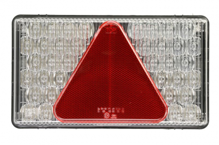 Stopuri - Stop spate stanga MULTI LED (LED, 12V, cu intermitent, cu lumina de ceata, cu stop, lumina de parcare, reflector triunghiular, conector: ASS2 7PIN)