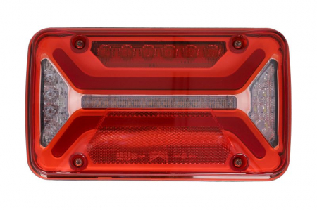 Piese Auto - Stop spate stanga MULTILED III (LED, 12/24V, cu intermitent, cu far de ceață, lumina de marșarier, cu stop, lumină de parcare, reflector, conector: AMP 7PIN) potrivit ADR