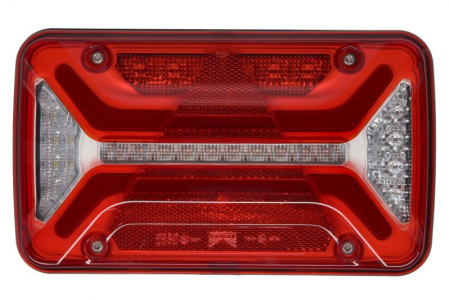 Piese Auto - Stop spate stanga MULTILED III (LED, 12/24V, cu intermitent, cu far de ceata, marsarier, cu stop, lumina de parcare, reflector triunghiular, conector: 2x ASS2 2PIN/ASS2 7PIN) potrivit ADR