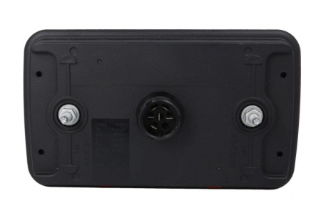 Stop spate stanga MULTILED III (LED, 12/24V, cu intermitent, cu far de ceata, marsarier, cu stop, lumina de parcare, reflector triunghiular, conector: ASS2 7PIN) potrivit ADR [1]