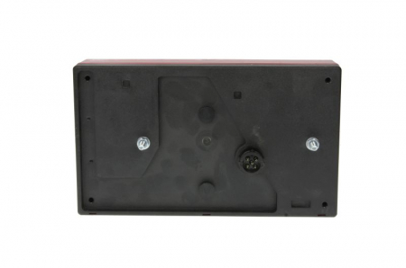 Stop spate stanga MULTIPOINT I (12/24V, cu intermitent, cu lumina de ceata, cu stop, lumina de parcare, cu iluminare placuta, reflector triunghiular, conector: 5 pin, fara bec) [2]