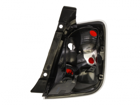 Stop spate stanga potrivit ABARTH 500 / 595 / 695, 500C / 595C / 695C; FIAT 500 dupa 2007 (P21W/R10W, cadru cromat) [1]
