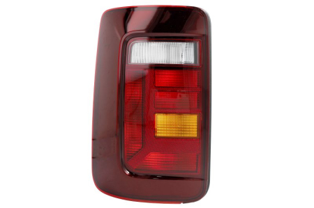 Stopuri - Stop spate Stanga (P21W/W5W, culoare sticla gri/rosu, lampa anti-ceata) potrivit VW CADDY IV 2015-2020