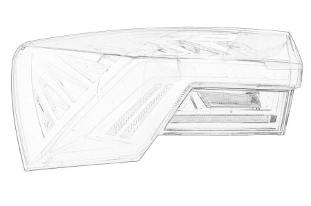 Iluminat auto - Stop spate stanga potrivit SKODA OCTAVIA IV 11.19-