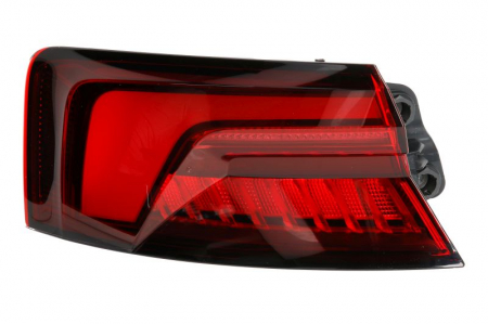 Piese Auto - Stop stanga exterior, LED, carcasa neagra potrivit AUDI A5 1.4-3.0DH 06.16-