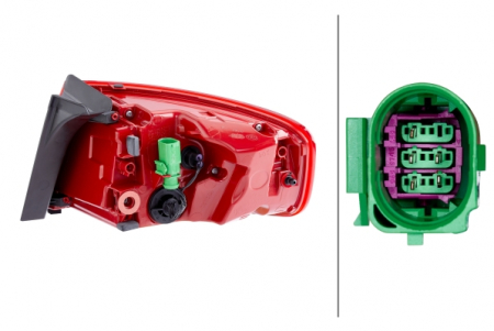 Stop Stanga (extern, LED/W16W) potrivit AUDI A4 ALLROAD B8, A4 B8 11.07-05.16 [3]