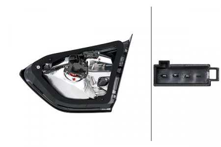 Stop stanga interior, P21W/W5W potrivit OPEL CROSSLAND X, CROSSLAND X /LAND 1.2-1.6D 03.17- [1]