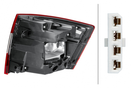 Stop Stanga (P21W, top led) potrivit SKODA OCTAVIA III 11.12-10.20 [1]