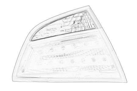 Iluminat auto - Stop Stanga (partea interioara) potrivit HYUNDAI IX35 01.10-12.15