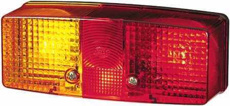 Stopuri - Stop tripla lampa spate dreapta (12/24V, semnalizator, lumini stop, lumini pozitie, lumini numar) DEUTZ FAHR 10000, AGROPRIMA, AGROXTRA, DX dupa 1983