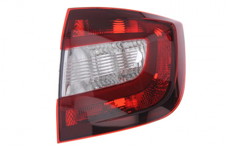 Stop tripla lampa spate dreapta (culoare sticla fumuriu, lumini mers inapoi) SKODA RAPID 2012-2018 [0]