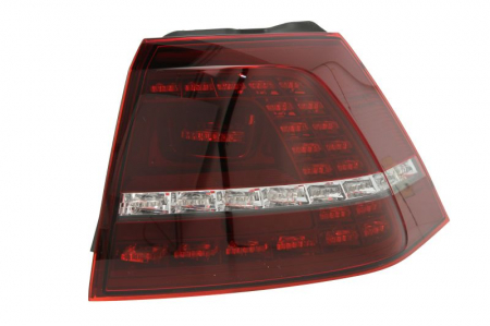 Stopuri - Stop tripla lampa spate dreapta ( exterior , LED, culoare sticla fumuriu) VW GOLF HATCHBACK 2012-2017