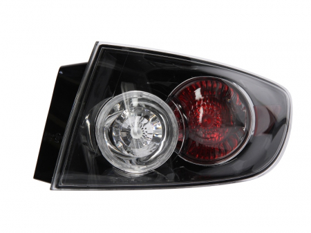 Stopuri - Stop tripla lampa spate dreapta ( exterior , Semnalizator alb, culoare sticla negru) MAZDA 3 LIMUZINA 2003-2006