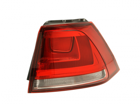 Stopuri - Stop tripla lampa spate dreapta ( exterior , Semnalizator alb, culoare sticla: rosu) VW GOLF HATCHBACK 2012-2017