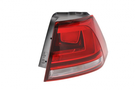 Stopuri - Stop tripla lampa spate dreapta ( exterior , Semnalizator alb, culoare sticla: rosu) VW GOLF HATCHBACK 2012-2017