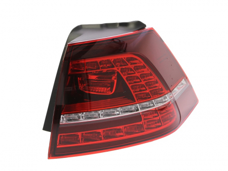 Stopuri - Stop tripla lampa spate dreapta ( exterior , Semnalizator alb, culoare sticla: rosu) VW GOLF HATCHBACK 2012-2017