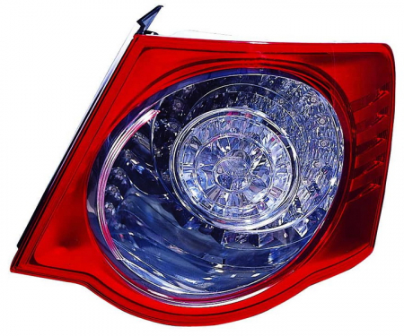 Stopuri - Stop tripla lampa spate dreapta ( exterior , Semnalizator alb, culoare sticla: rosu) VW JETTA LIMUZINA 2005-2010
