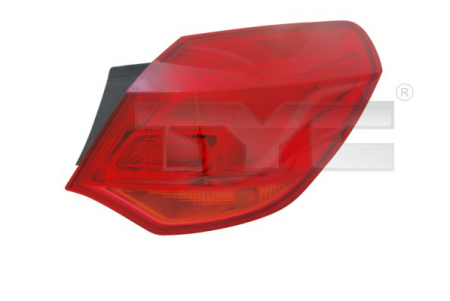 Stopuri - Stop tripla lampa spate dreapta ( exterior , Semnalizator portocaliu, culoare sticla: rosu) OPEL ASTRA HATCHBACK 2009-2012