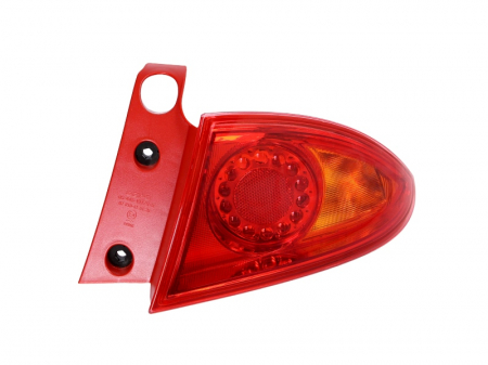 Stopuri - Stop tripla lampa spate dreapta ( exterior , Semnalizator portocaliu, culoare sticla: rosu) SEAT LEON HATCHBACK 2005-2009