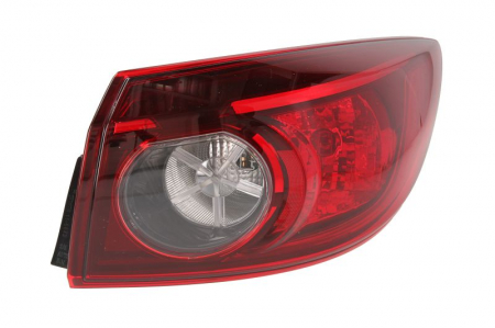 Stopuri - Stop tripla lampa spate dreapta ( exterior , Semnalizator rosu, culoare sticla: rosu, reflector) MAZDA 3 LIMUZINA 2013-2017