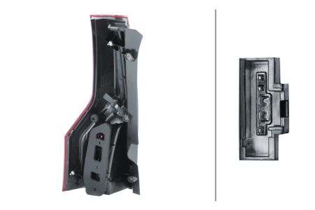 Stop tripla lampa spate dreapta (LED, Semnalizator alb, culoare sticla: rosu, lumini ceata, lumini mers inapoi) CITROEN C4 PICASSO 2006-2010 [1]