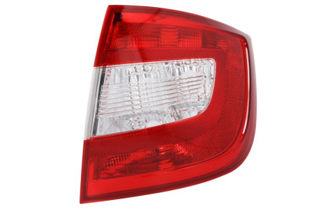 Stopuri - Stop tripla lampa spate dreapta (Semnalizator alb, culoare sticla alb-rosu, lumini ceata, lumini mers inapoi) SKODA RAPID 2012-2017