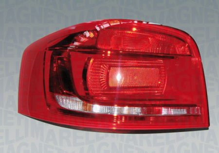 Stopuri - Stop tripla lampa spate dreapta (Semnalizator alb, culoare sticla: rosu) AUDI A3 2003-2012