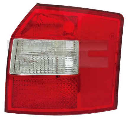 Iluminat auto - Stop tripla lampa spate dreapta (Semnalizator alb, culoare sticla: rosu) AUDI A4 COMBI 2000-2004