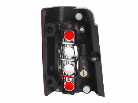 Stop tripla lampa spate dreapta (Semnalizator alb, culoare sticla: rosu) CITROEN BERLINGO PEUGEOT PARTNER 1996-2008 [1]