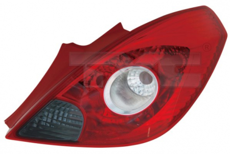 Iluminat auto - Stop tripla lampa spate dreapta (Semnalizator alb, culoare sticla: rosu) OPEL CORSA HATCHBACK 2011-2014