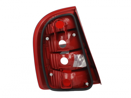 Stop tripla lampa spate dreapta (Semnalizator alb, culoare sticla: rosu) SKODA FABIA HATCHBACK 1999-2004 [1]