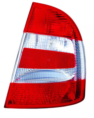 Stop tripla lampa spate dreapta (Semnalizator alb, culoare sticla: rosu) SKODA SUPERB LIMUZINA 2006-2008