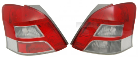 Stopuri - Stop tripla lampa spate dreapta (Semnalizator alb, culoare sticla: rosu) TOYOTA YARIS HATCHBACK 2005-2010