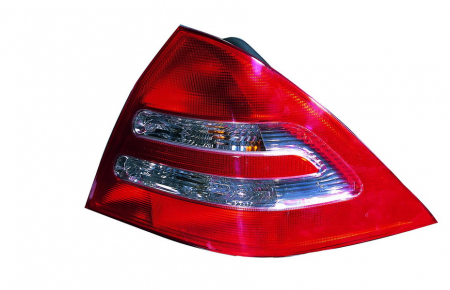 Iluminat auto - Stop tripla lampa spate dreapta (Semnalizator gri, culoare sticla: rosu) MERCEDES Clasa C 2000-2004