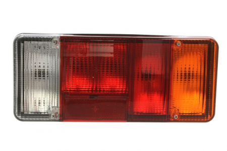 Stopuri - Stop tripla lampa spate dreapta (Semnalizator portocaliu, culoare sticla: rosu) CITROEN JUMPER FIAT DUCATO PEUGEOT BOXER PLATFORMA/SASIU 1994-2014