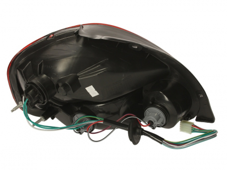 Stop tripla lampa spate dreapta (Semnalizator portocaliu, culoare sticla: rosu) DAEWOO MATIZ HATCHBACK 1998-2008 [1]