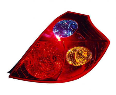 Stopuri - Stop tripla lampa spate dreapta (Semnalizator portocaliu, culoare sticla: rosu) KIA CEE'D HATCHBACK/ KOMBI 2006-2009