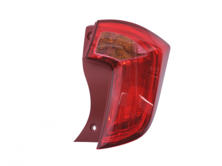 Stopuri - Stop tripla lampa spate dreapta (Semnalizator portocaliu, culoare sticla: rosu) KIA PICANTO HATCHBACK 2011-2015