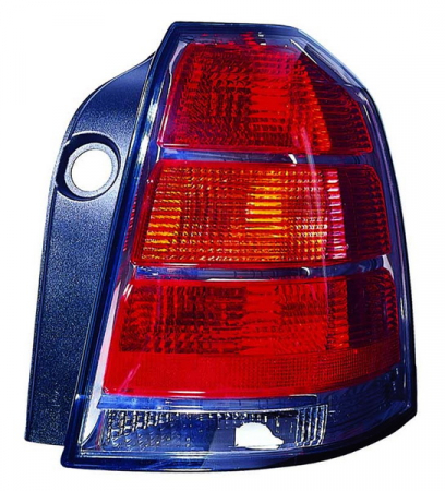 Stop tripla lampa spate dreapta (semnalizator portocaliu, culoare sticla: rosu) OPEL ZAFIRA 2005-2008